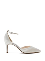 Rainbow Club Natural Elari Ivory Wedding Satin Shoes - Image 3 of 6