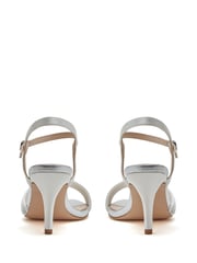 Rainbow Club Natural Dakota Ivory Satin Sandals - Image 4 of 6