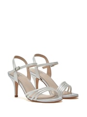 Rainbow Club Natural Dakota Ivory Satin Sandals - Image 5 of 6