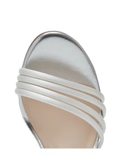 Rainbow Club Natural Dakota Ivory Satin Sandals - Image 6 of 6