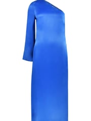 Ro&Zo Blue Selena One Shoulder Dress - Image 5 of 5