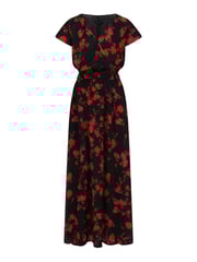 HotSquash Black Chiffon Wrap Top Maxi Dress - Image 3 of 3