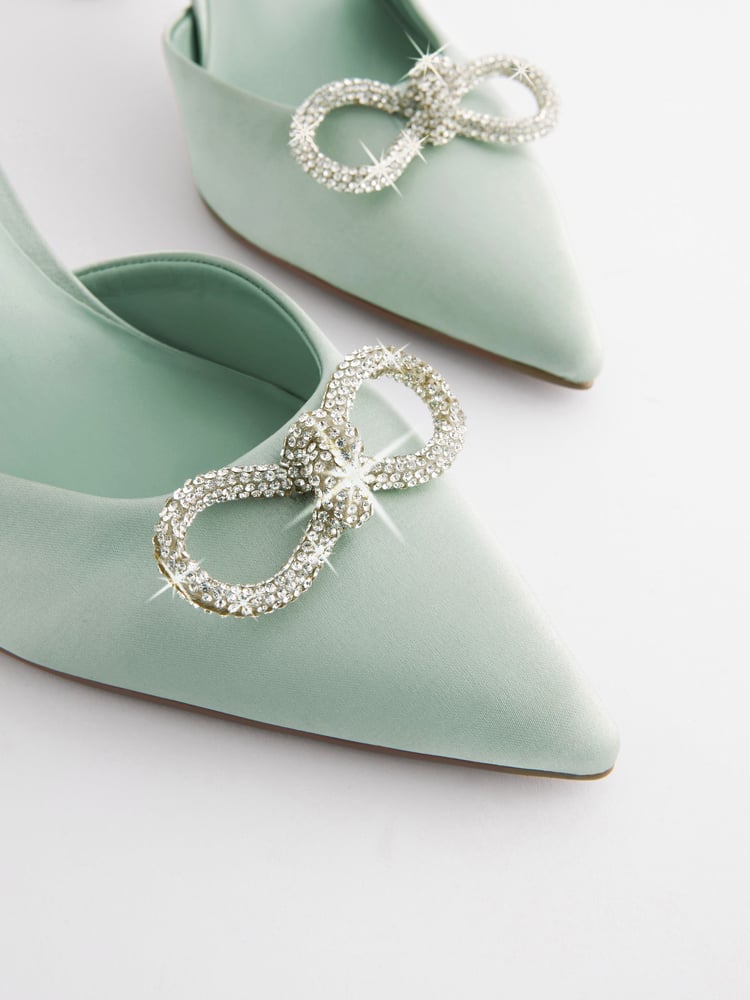 Mintgrün - Forever Comfort® Schuhe mit Absatz, Fersenriemen und Zierschleife - Bild 8 von 8 Mintgrün - Forever Comfort® Schuhe mit Absatz, Fersenriemen und Zierschleife - Bild 8 von 8