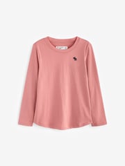 Abercrombie & Fitch Multi Three Pack Long Sleeve T-Shirts - Image 4 of 6