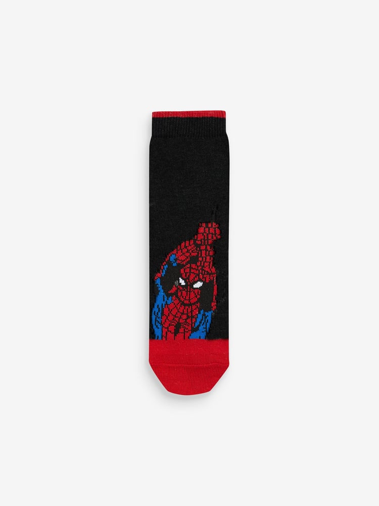 Black Marvel Avengers 5 Pack Cotton Rich Socks - Image 6 of 6
