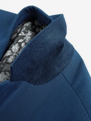 Bright Blue Slim Fit Motionflex Stretch Suit Jacket - Image 7 of 9