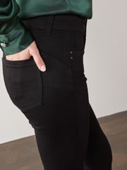 Black Next Lift, Slim And Shape Skinny Jeans - Image 3 of 4