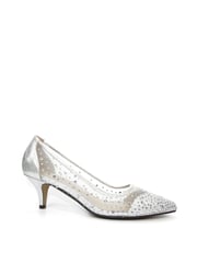 Lunar Alisha Gemstone Kitten Heel Shoes - Image 2 of 5