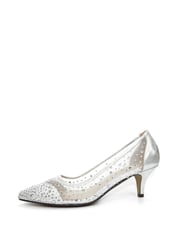 Lunar Alisha Gemstone Kitten Heel Shoes - Image 4 of 5