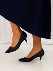 Lunar Alisha Gemstone Kitten Heel Shoes - Image 2 of 7