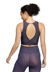 Marineblau/blau - adidas Crop Top mit Tigermuster - Bild 3 von 9