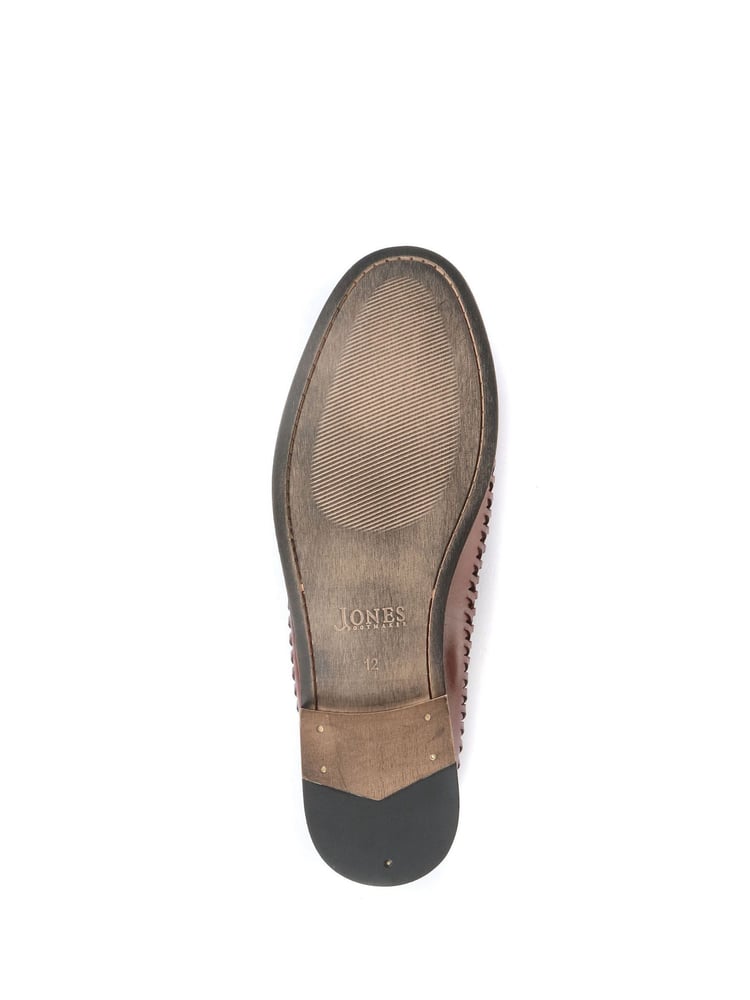 Jones Bootmaker Riverside Woven Leather Loafers - Image 6 of 6