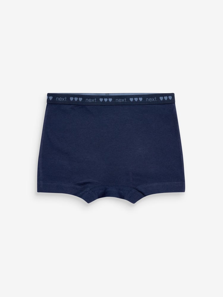 Navy Blue Short Briefs 5 Pack (2-16yrs) - Image 2 of 6