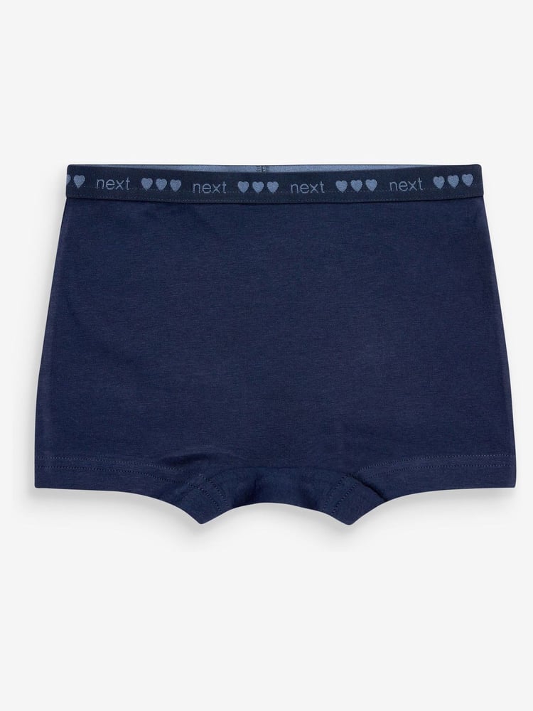 Navy Blue Short Briefs 5 Pack (2-16yrs) - Image 6 of 6