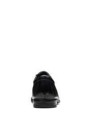Clarks Black Standard Fit (G) Leather Howard Cap Shoes - Image 7 of 7