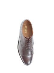 Jones Bootmaker Mens Barnet Goodyear Welted Leather Oxford Shoes - Image 4 of 5