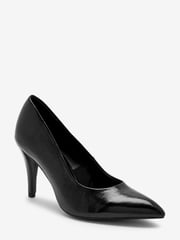 Black Regular/Wide Fit Forever Comfort® Mid Heel Court Shoes - Image 5 of 7