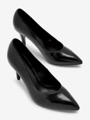 Black Regular/Wide Fit Forever Comfort® Mid Heel Court Shoes - Image 7 of 7