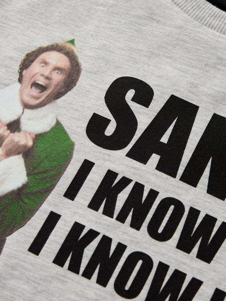 Grey Elf Short Sleeve Christmas T-Shirt (3-16yrs) - Image 6 of 6