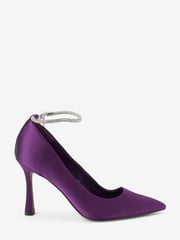 Purple Forever Comfort® Jewel Ankle Strap Court Shoes - Image 1 of 4