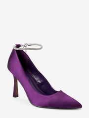 Purple Forever Comfort® Jewel Ankle Strap Court Shoes - Image 2 of 4
