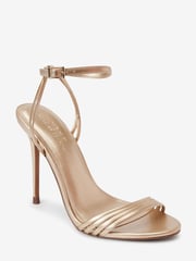 Gold Forever Comfort® Barely There Stiletto Sandals - Image 5 of 7