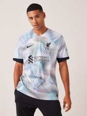 Nike White Blank Liverpool FC 22/23 Stadium Away Shirt - Image 1 of 12