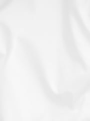 White Slim Fit Single Cuff Dress Shirt and Bow Tie Set - Image 6 of 6