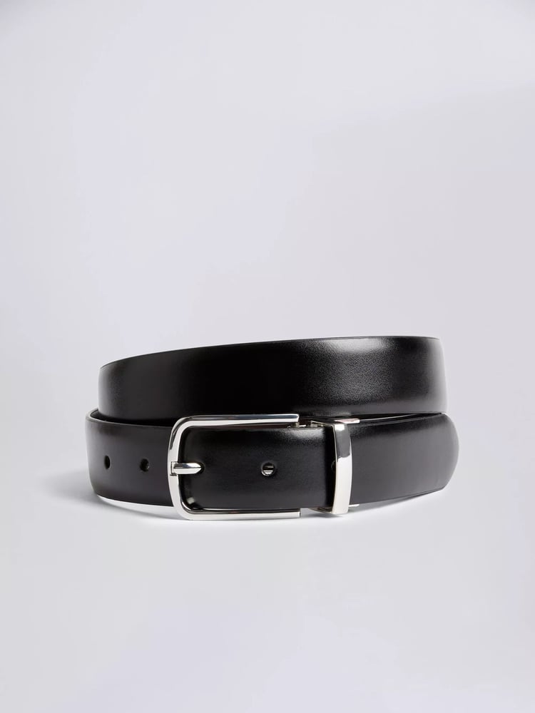 MOSS Black/Brown Reversible Belt - Image 1 of 2 MOSS Black/Brown Reversible Belt - Image 1 of 2