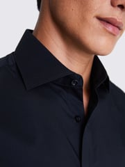 MOSS Black Tailored Stretch Shirt - Image 3 of 5