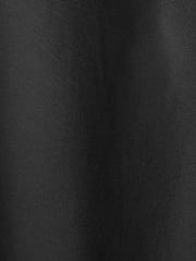 Black Regular Fit 100% Cotton Round Neck Kurta - Image 8 of 9