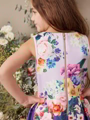 Navy Blue/Lilac Purple Floral (1.5-16yrs) - Image 4 of 6