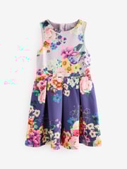 Navy Blue/Lilac Purple Floral (1.5-16yrs) - Image 5 of 6
