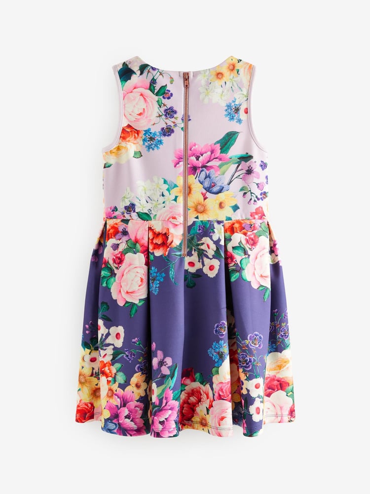 Navy Blue/Lilac Purple Floral (1.5-16yrs) - Image 6 of 6