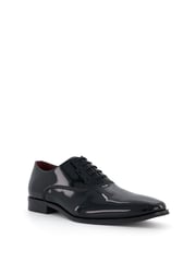 Dune London Black Wide Fit Swallow Patent Oxford Shoes - Image 3 of 6