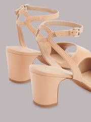 Whistles Nude Block Heel Emerson Sandals - Image 3 of 4