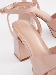 Nude Forever Comfort® Flare Platform Sandals - Image 7 of 7
