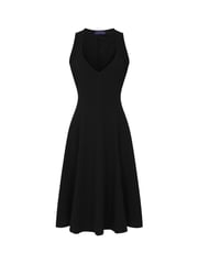 Hot Squash Petite Sleeveless A-Line Black Dress - Image 5 of 5