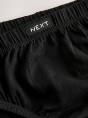 Black 100% Cotton Briefs 7 Pack (1.5-16yrs) - Image 4 of 5