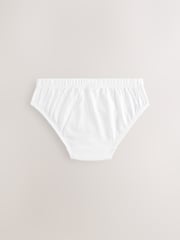 White 100% Cotton Briefs 10 Pack (1.5-16yrs) - Image 3 of 5