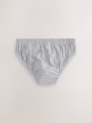 Blue/Grey 100% Cotton Briefs 10 Pack (1.5-16yrs) - Image 12 of 14