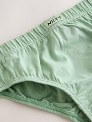 Green/Blue 100% Cotton Briefs 7 Pack (1.5-16yrs) - Image 11 of 11