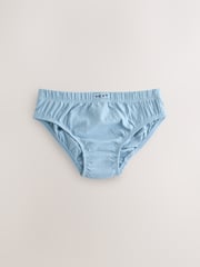 Green/Blue 100% Cotton Briefs 7 Pack (1.5-16yrs) - Image 6 of 11