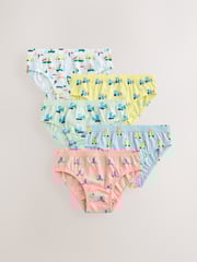 Bright Vehicles 100% Cotton Printed Briefs 5 Pack (1.5-10yrs) - Image 1 of 9