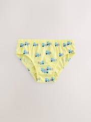 Bright Vehicles 100% Cotton Printed Briefs 5 Pack (1.5-10yrs) - Image 3 of 9