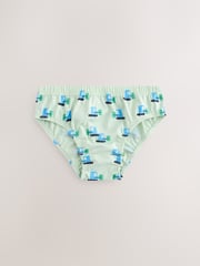 Bright Vehicles 100% Cotton Printed Briefs 5 Pack (1.5-10yrs) - Image 4 of 9