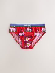 Red/Blue Emergency Vehicles Cotton Briefs 7 Pack (1.5-10yrs) - Image 6 of 11