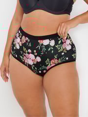 Yours Curve Pink Full Briefs 5 Pack With Stretch - Image 2 of 5