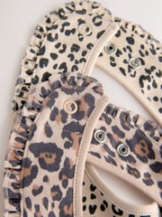 Animal Print Baby Turbans and Dribble Bibs 4 Piece Set (0mths-2yrs) - Image 7 of 7