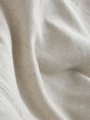 Ecru Cotton Linen Blend Shacket - Image 8 of 8